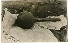 A British gas bomb from 1915