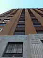 Looking up at Enid's Broadway Tower