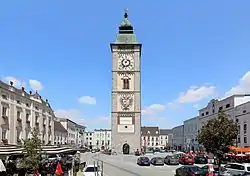 Main square with the tower