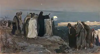 Flevit super illam(He wept over it). 305 x 555 cm 1892 (Prado Museum)