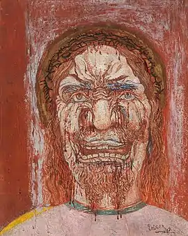 James Ensor: The man of sorrows, 1891