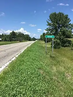 Entering Heinola, Minnesota from the South