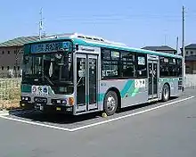 Image 226Japanese low-entry bus "omnibus" in Hamamatsu (from Low-floor bus)