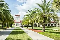 Entrance to Saint Leo University