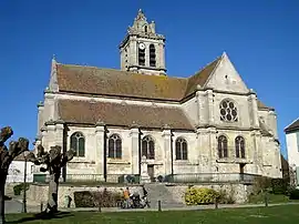 The church, southern side