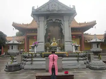 Mahabrahma shrine at Xixin Chan Temple in Hunan, China.