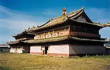 Temple at Erdene Zuu monastery