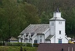 View of the village church