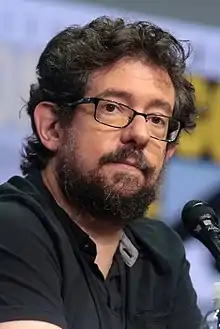 Kaplan at the 2017 San Diego Comic-Con