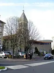 The church of Saint-Flaive, in Ermont