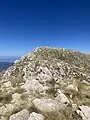 View of Olenos Peak from just below the summit.