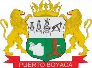 Official seal of Puerto Boyacá