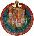 Coat of arms of the Catholic Monarchs.