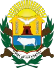 Coat of arms of Anzoátegui, adopted in 1933