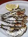 Sardines with lemon, Spain