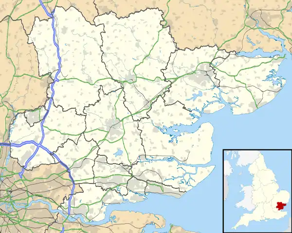 Leper Stone is located in Essex