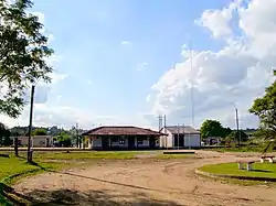 Train station at Empalme Olmos