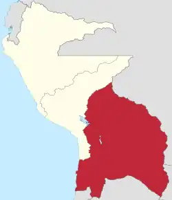 Bolivia within the Peru–Bolivian Confederation