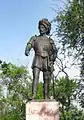 Statue of Robledo in Santa Fe de Antioquia