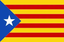 Catalan Independentist blue estelada