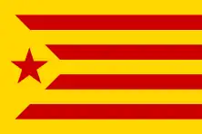 Flag of Catalan independence