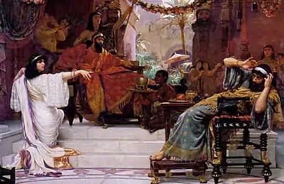 Esther Denouncing Haman, 1888