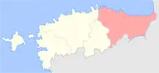 Location in the Governorate of Estonia