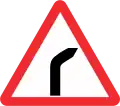 Curve to right