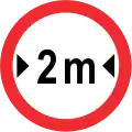 Width limit