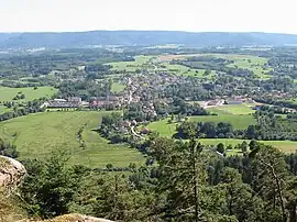 General view from Pierre d'Appel