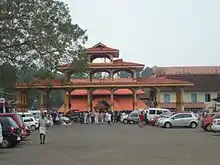 Temple entrance