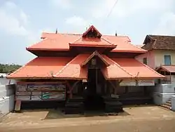 North entrance to the temple