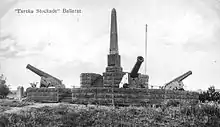 Eureka Rebellion Monument, in 1911