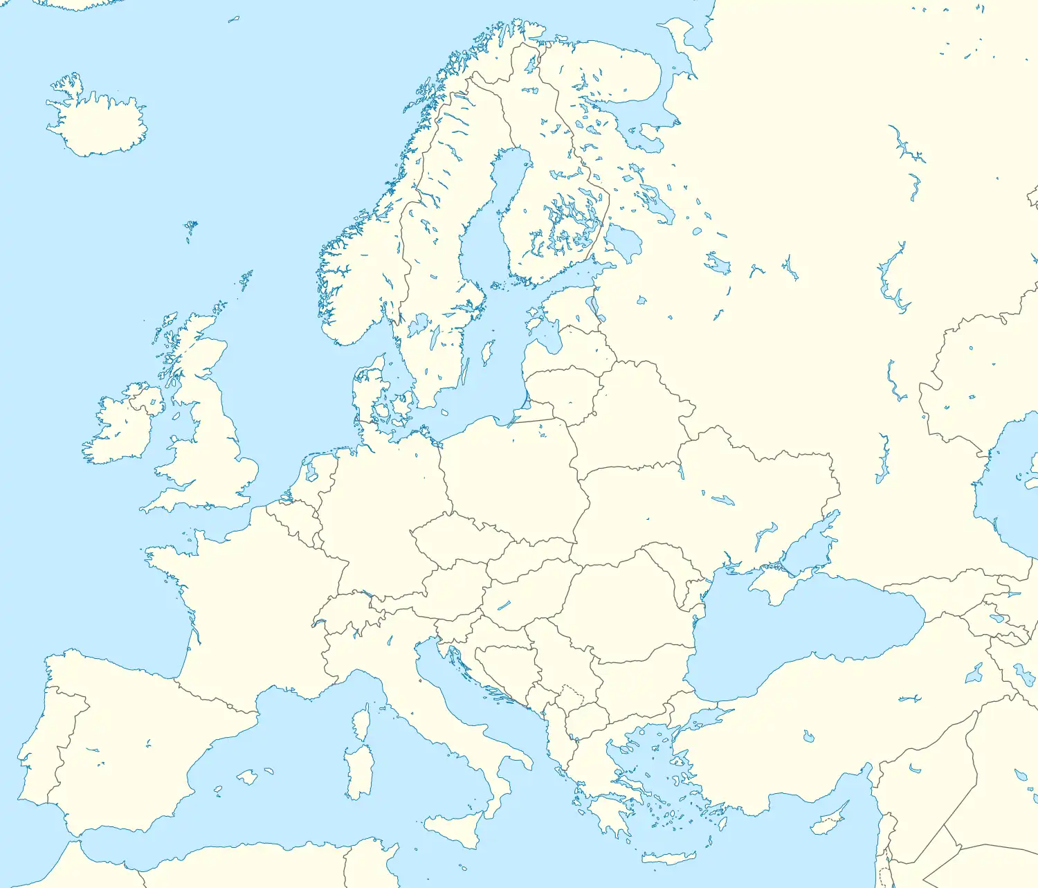 2011–12 UEFA Champions League is located in Europe