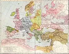 1097, Europe, map