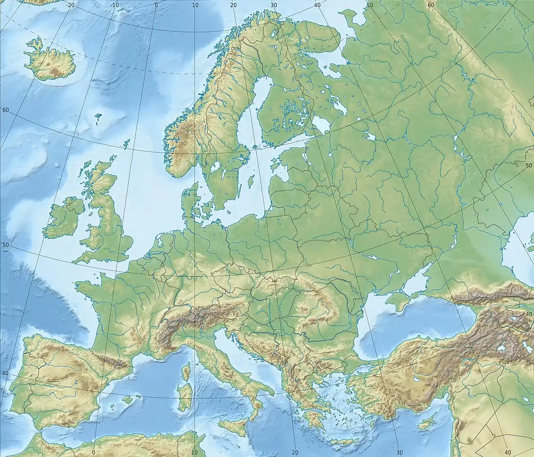 Glasgow is located in Europe