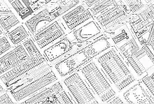 Endsleigh Gardens on an 1895 Ordnance Survey map after renaming