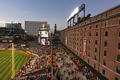 oriole park at camden yards renovation