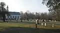 View of the cemetery