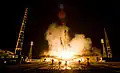 TMA-13M launches from the Baikonur Cosmodrome