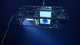 ROV Little Hercules diving at the Von Damm field in 2011