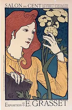 Exposition Eugène Grasset au Salon des Cent, 1898