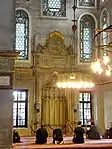 Mihrab of the mosque