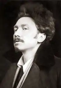 1920 photograph of Ezra Pound