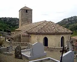 The church in Félines-Termenès