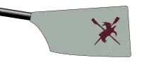 Image showing the rowing club's blade colours