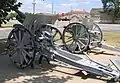 Left side of FK 16 Na at  U.S. Army Field Artillery Museum, Ft. Sill, OK.