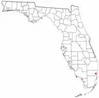 Location of Broadview Park, Florida