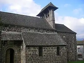 The church in Lascelle