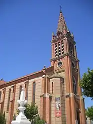 The church in Saint-Nauphary